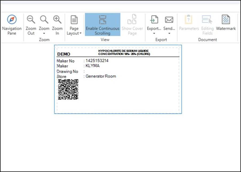 How to Edit QR Label Template using Report Designer – Self Service