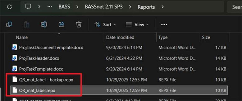 How to Edit QR Label Template using Report Designer – Self Service